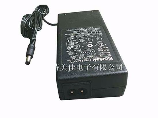 Kodak VE72-300A AC Adapter NEW Original 24V 3A, 5.5/2.5mm, 2-Prong , New Kodak VE72-300A AC Adapter NEW Original 24V 3A, 5.5/2.5mm, 2-Prong , New