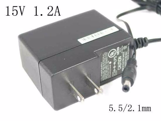 LEI / Leader MU18-2150120-A3 AC Adapter NEW Original 15V 1.2A, 5.5/2.1mm, AU 2-Pin, New LEI / Leader MU18-2150120-A3 AC Adapter NEW Original 15V 1.2A, 5.5/2.1mm, AU 2-Pin, New